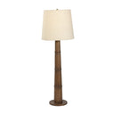 Luxe Nerissa Floor Lamp - Warm Brown Oak