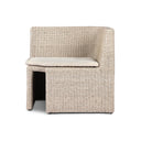 Luxe Haven Build Your Own Senna Outdoor Dining Banquette - Corner Piece
