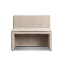 Luxe Haven Build Your Own Senna Outdoor Dining Banquette - Dining Chair and A Half