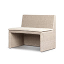 Luxe Haven Build Your Own Senna Outdoor Dining Banquette - Dining Chair and A Half