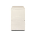 Valentina Cressida Media Console - Ivory Painted Linen