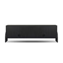 Valentina Cressida Media Console - Black Linen