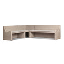 Solara Outdoor Dining Banquette L-Shape - Left Arm Facing 106