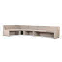 Solara Outdoor Dining Banquette L-Shape - Left Arm Facing 144