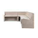 Solara Outdoor Dining Banquette L-Shape - Left Arm Facing 144