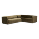 Verano Phillip 2-Piece Sectional - Left Arm Facing Surrey Olive