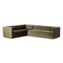 Verano Phillip 2-Piece Sectional - Right Arm Facing Surrey Olive