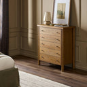 Aurelia Roark Tall Dresser - Amber Oak