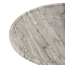 Solara Viola End Table - Antique White Marble