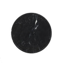 Solara Viola End Table - Black Marble