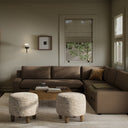 Elysian Yelena 3-Piece Sectional - Crypton Nomad Mushroom