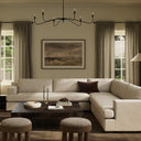 Verity Crispin 3 Piece Sectional - Crypton Nomad Snow