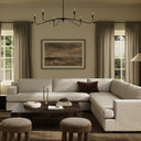 Verity Crispin 3 Piece Sectional - Savoy Parchment