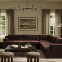 Seraphine Crispin 3 Piece Sectional - Surrey Cocoa