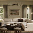 Seraphine Crispin 3 Piece Sectional - Crypton Nomad Marshmallow