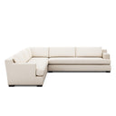 Verity Crispin 3 Piece Sectional - Crypton Nomad Marshmallow