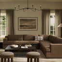 Verity Crispin 3 Piece Sectional - Crypton Nomad Mushroom