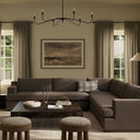 Verity Crispin 3 Piece Sectional - Savoy Coffee