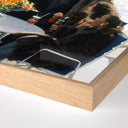 Aether Collection Drinks At Gstaad by Slim Aarons - 36X24 White Oak