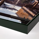 Verity by Slim Aarons - Gasthof Post Pool - 36X24 Black Maple