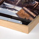 Verity by Slim Aarons - Gasthof Post Pool - 48X32 White Oak