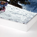 Alpine Elegance Lounging In Gstaad by Slim Aarons - 36X24 White Maple