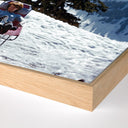 Alpine Elegance Lounging In Gstaad by Slim Aarons - 36X24 White Oak