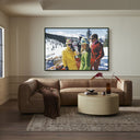 Aurelian Snowmass Village by Slim Aarons - 72X48 Black Maple