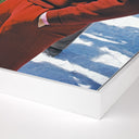 Aurelian Snowmass Village by Slim Aarons - 48X32 White Maple