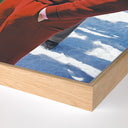 Aurelian Snowmass Village by Slim Aarons - 48X32 White Oak