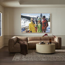 Aurelian Snowmass Village by Slim Aarons - 72X48 White Oak