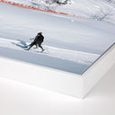 Iconic Skiing In Seefeld by Slim Aarons - 72X48 White Maple