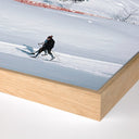Iconic Skiing In Seefeld by Slim Aarons - 72X48 White Oak