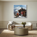 Prestige Chalet Costi by Slim Aarons - 48X48 White Maple