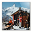 Prestige Chalet Costi by Slim Aarons - 48X48 White Oak