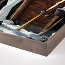 Prestige Chalet Costi by Slim Aarons - 48X48 Rustic Walnut