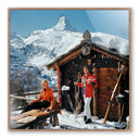 Prestige Chalet Costi by Slim Aarons - 24X24 Rustic Walnut