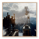 Artistry Luxe Alpine Skiing by Slim Aarons - 48X48 White Oak