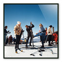 Verve Art Verbier Skiers by Slim Aarons - 24XX4 Black Maple