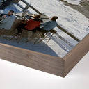 Aurelia Lech Ice Bar by Slim Aarons - 48X48 Rustic Walnut