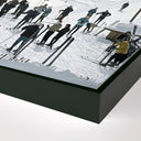 LuxeVista Skiing In Vail by Slim Aarons - 24X24 Black Maple