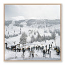 LuxeVista Skiing In Vail by Slim Aarons - 48X48 White Oak