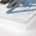 Aetherial On The Slopes Of Sugarbush by Slim Aarons - 48X72 White Maple