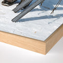 Aetherial On The Slopes Of Sugarbush by Slim Aarons - 24X36 White Oak