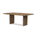 Verity Glenview Dining Table - 72 Weathered Oak