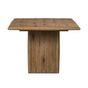 Verity Glenview Dining Table - 72 Weathered Oak