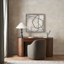 Aria Unshackled No 1 by Brooke Noel Morgan - 32X32 Rustic Walnut