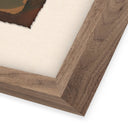 Aurelia Worn No 1 by Brooke Noel Morgan - 36X48 Rustic Walnut