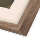 Veridian Worn No 2 by Brooke Noel Morgan - 24X32 Rustic Walnut