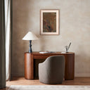 Veridian Worn No 2 by Brooke Noel Morgan - 24X32 Rustic Walnut